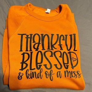 Thankful Sweatshirt New w/o tags